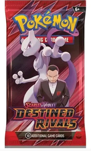 Sealed Pokémon TCG Destined Rivals booster pack