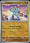 Pokémon TCG Machop 066/165 Reverse Holo – English 151 (MEW) – Near Mint